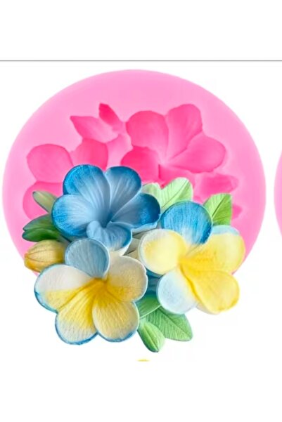 morlalem m Frangipani Plumeria Flower 5.9cm Flower Silicone Mold K-1588, Ston...