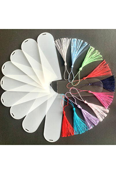 Choice 10PCS 5.91Inch 10pcs Diy Bookmark, Clear Acrylic Bookmark, 10pcs Color...