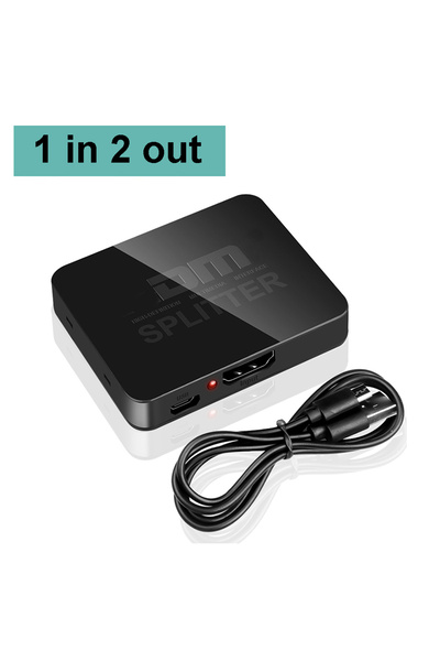 Choice1 1 in 2 out 4K 2K HDMI-compatible Splitter 1 in 4 Out 1x4 HDTV Switch ...