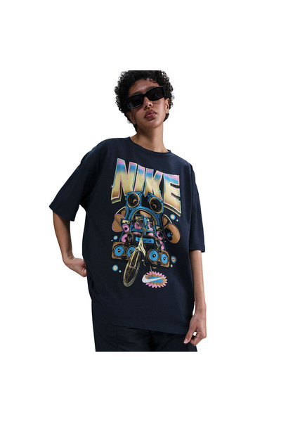 Nike W NSW OS SS TEE FVL HF9691-010 Μαύρο