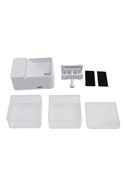 Choice WHITE Automatic fish feeder/intelligent feeder, 4-speed timer, maximum...