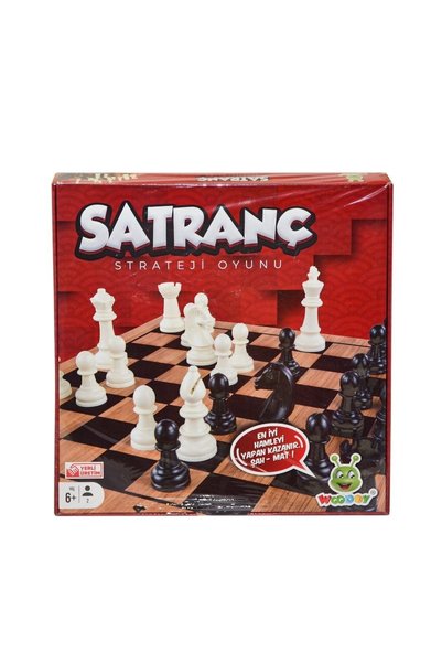 NW NessiWorld Mlvx 086Kr Woodoy Chess Set - Mlv Blsm