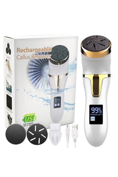 Choice1 جهاز باديكير JD501white لإزالة الجلد الميت من القدمين، أدوات باديكير ...