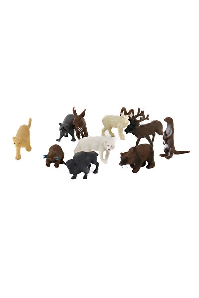 Generic Brand Az3-012 Pvc Small Wild Animals 10Pcs -Kidmar Toy