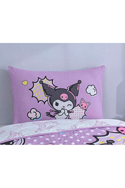 Taç Out Zorluteks 2-Piece Kuromi Model 100% Cotton Fabric Pillowcase 50X70 cm...