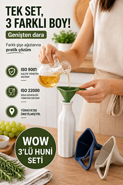 Sunplast WOW 3 lü Huni Set