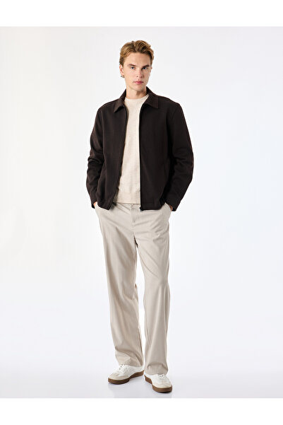 Koton Viscose Blended Pocketed Fabric Trousers