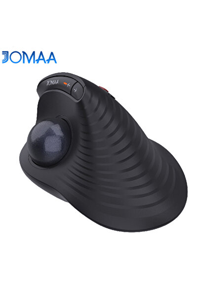 Choice Black JOMAA Speed Roller Trackball Mouse Wireless Thumb-Control Mouse ...