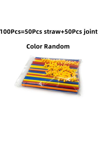 Choice 100 Pcs DIY Color 4D Build Blocks Plastic Stitching Insertion Building...