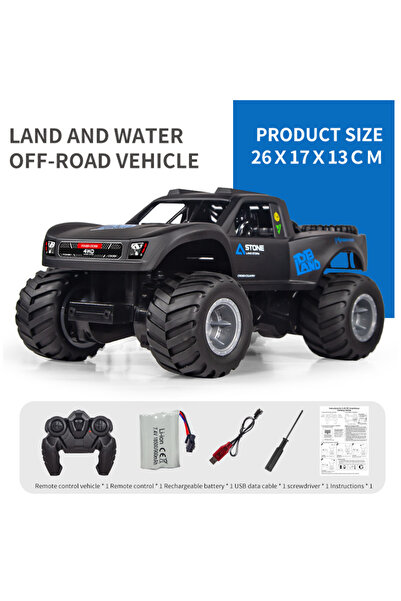 Choice Blue JJRC Q156 4WD 2.4G Amphibious Off-road Climbing RC Flip Stunt Car...