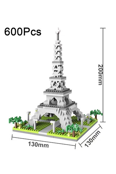 choice2 Opp bag(600pcs) Eiffel Paris Tower Building Block Series Boys and Gir...
