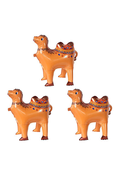 Choice 70x65cm as the picture 3pcs 4D Walking Alpaca Camel Foil Balloons Jung...