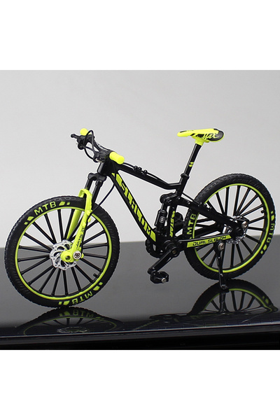 Choice Green 1:10 Mini Alloy Bicycle Diecast Model Finger Mountain Miniature ...