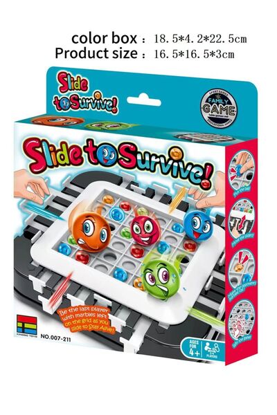 Choice White Marbles Fun Interactive Board Games Love to Eliminate Early Lear...