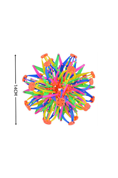 Choice 1pcs 14CM Children Magic Telescopic Ball Outdoor Flower Ball Throwing ...