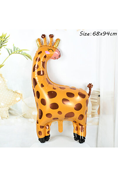 Choice as picture B01 Cartoon Animal Theme Foil Balloon Jungle Safari Forest ...