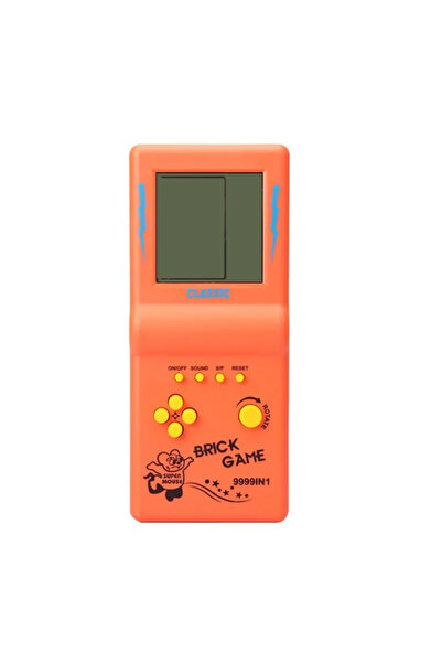 Choice Bundle 1 Orange Mini Portable Game Console BRICK GAME Handheld Players...