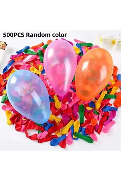 choice2 500 PCS Random 3 Inch Rainbow Latex Balloons, Small Multicolor Water ...