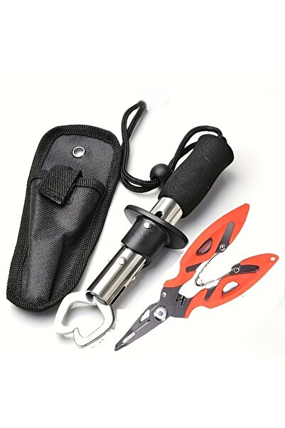 Choice Chengse1Set 1 Set Stainless Steel Fish Gripper Grip(16.76 cm)+Pliers(1...