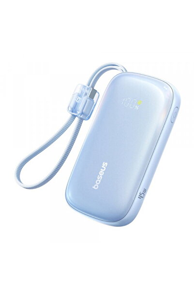 Baseus Baterie Externa EnerFill FC21 Qpow 3 Ultra, 10000mAh, 45W, QC + PD, 1 ...