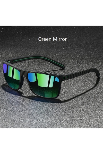 Choice5 GreenMirror Fashion Vintage Eyewear Check Pattern Sunglasses For Men ...
