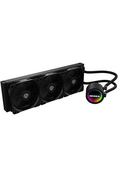 Toshiba Cooler CPU Genesis Hydria 360, 120mm, 500 - 1550rpm (Negru)