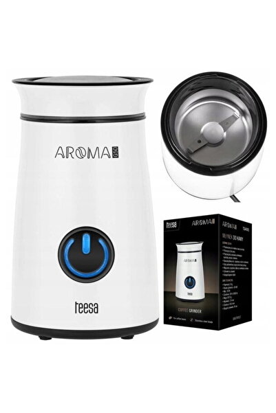 Teesa Aroma G50 coffee grinder, 150 W, White