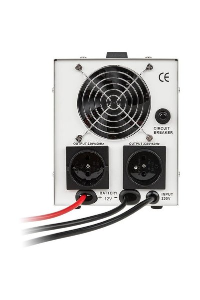 Kemot UPS ProSinus 500, 500W, 230 VA, pentru centrale termice, Alb