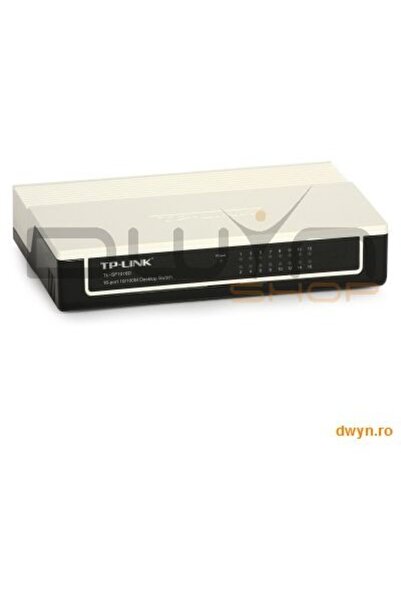 TP-LINK Switch desktop cu 16 porturi 10/100M, 16 porturi RJ45 10/100M, carcas...