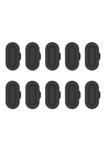 Choice Black 10PCS For Fenix 8 E 7 7X 6 6X Pro Dustproof Plug Cover For Fenix...