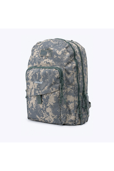 SAVAGE Ventura 30LT. Gri Dijital Kamuflaj Sırt Çantası (HH04021)