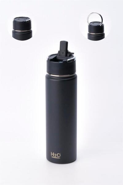 H2O Termos Matara * Siyah 650 ML.