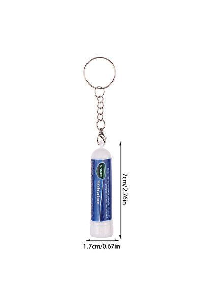 Choice one size 5Pcs Keychain Nasal Stick Cooling Essential Oil Nasal Inhaler...