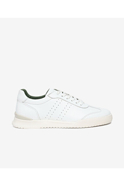 Greyder Erkek Beyaz Hakiki Deri Sneaker Ayakkabı 6Y1UA19221