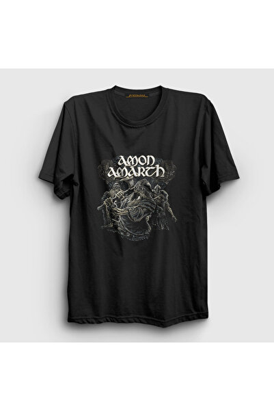 Presmono Unisex Black Vikings Amon Amarth T-shirt389393tt