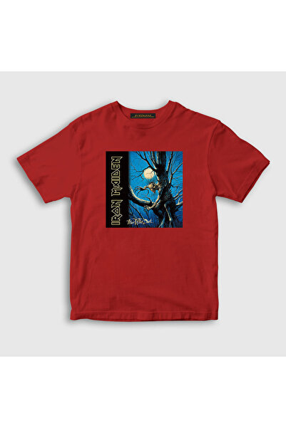 Presmono Unisex dečja crvena Fear Of The Dark Iron Maiden T-shirt 85912tt