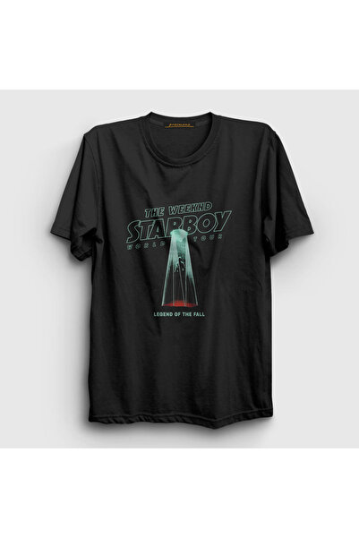 Presmono Legenda The Weeknd Unisex Crna T-shirt - 158680tt
