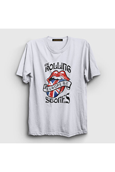 Presmono Unisex bela 82 The Rolling Stones T-shirt 117308tt