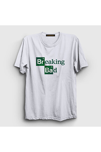 Presmono Unisex beli logo Breaking Bad T-shirt 185103tt