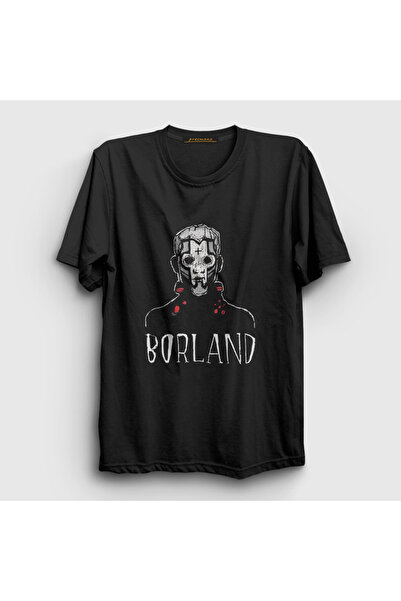 Presmono Унисекс тениска Siyah Wes Borland V2, китарист Limp Bizkit, 556368tt