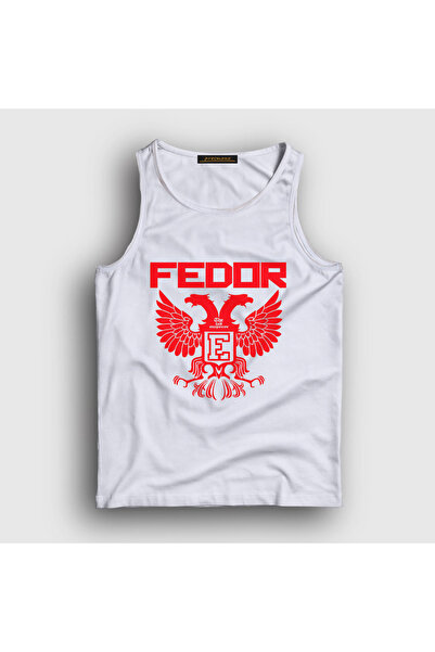 Presmono Emperor V2 Unisex bela UFC MMA majica bez rukava Fedor Emeljanjenko ...