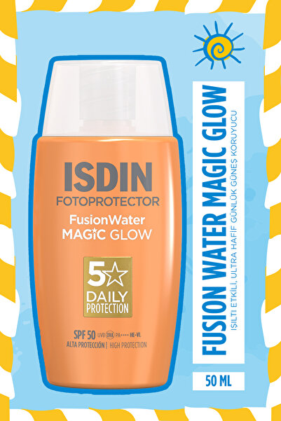 Fotoprotector Fusion Water Magic Glow SPF50 50 ml