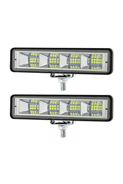 Choice1 2PCS KEBIDUMEI 1-2pcs 12-60V 72W Car Work Light 24LED Worklight Bar O...
