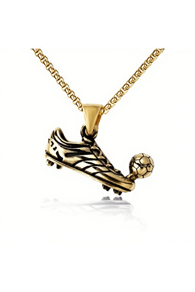 Choice Gold Sport Shoe Football Pendant Necklace Hip Hop Gold Plated Sneaker ...
