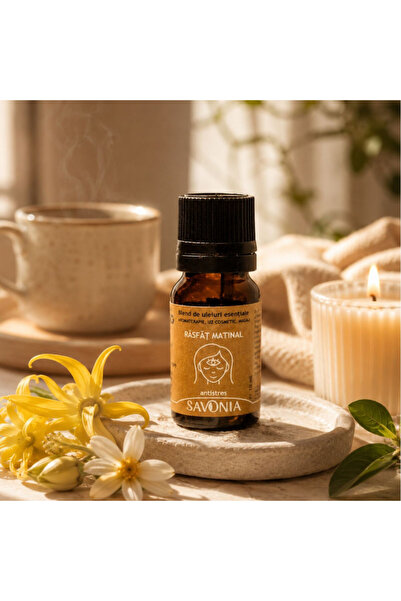 Savonia Rasfat Matinal - Blend Uleiuri Esentiale Naturale - Savonia, Antistre...
