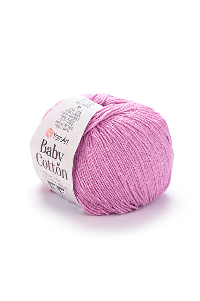 Yarnart Baby Cotton - Baby Hand Knitting Thread Light Purple-415