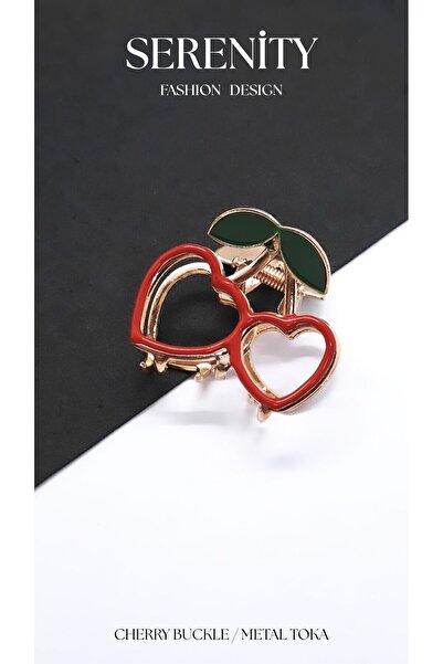 Serenity Cherry Figure Metal Buckle