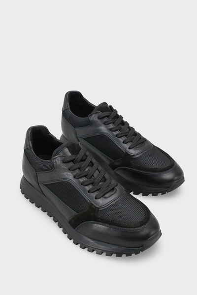 Capone Outfitters Erny Genuine Leather Men's Casual Stylish Sports Shoes Sneaker