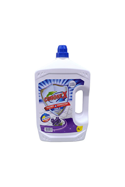 Coronex Cleaner & Disinfectant Gold Lavender 3L | Multi-Surface Floor Cleaner...