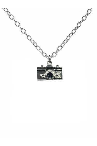 Herşey Nota Snapshot Soul – Unisex Chain Necklace with Camera Figure (60 cm)